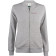 Farbe: grau meliert